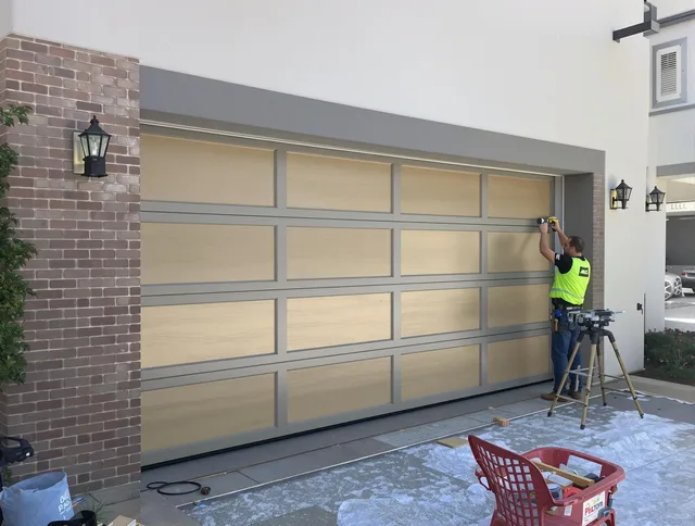 Garage door replacement service by Orange Garage Door Repair in Orange